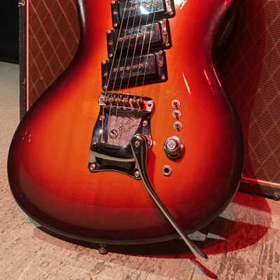 Mosrite VIII 1984 - Red burst/ Sunburst. image 19