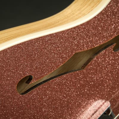 Suhr Eddie's Guitars Exclusive Custom Classic T Roasted - Rose Gold Sparkle image 17
