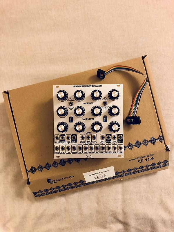 鍵盤楽器 L-1 Quad VC Resonant Equalizer L-1 Quad VC Resonant Equalizer - Eurorack Module on ModularGrid