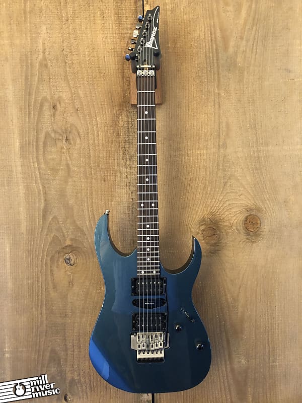 Ibanez RG470 MIJ HSH Electric Guitar Reactor Blue 2001 w/ Duncan