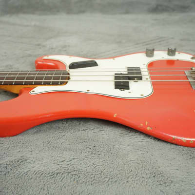 1966 Fender Precision Bass Original Fiesta Red + OHSC image 5