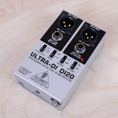 Behringer Ultra-di Di20 Professional Active 2-channel Di-box