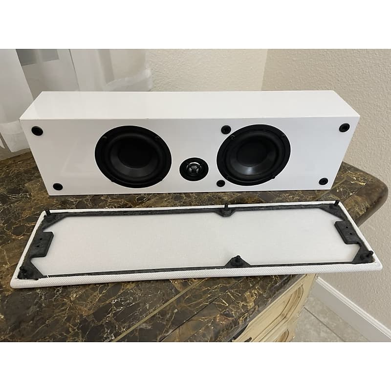 NHT Center Channel Speaker VS1.4 Gloss White Laminate. Reverb