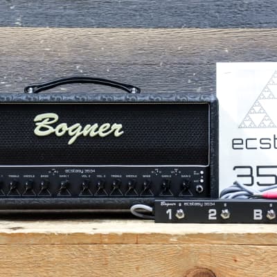 Bogner Ecstasy 3534 Head 35W All-Tube 3-Channel FX Loop Guitar 