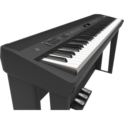 Brand New Roland FP-90 Black Portable Stage Piano 88 Weighted Key with Roland Carrying Bag with Wheels - CB-G88LV2 image 3