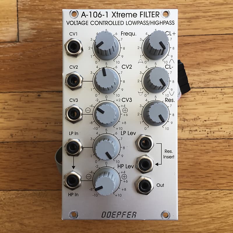 Doepfer A-106-1 Xtreme Filter Voltage Controlled Lowpass / Highpass imagen 1