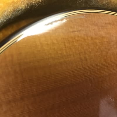 Ryoji Matsuoka M35 classical guitar made in Japan 1970s In Excellent condition with original hard case image 7