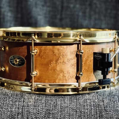 High Dense Craviotto Timeless Timber Birdseye Maple snare drum 14