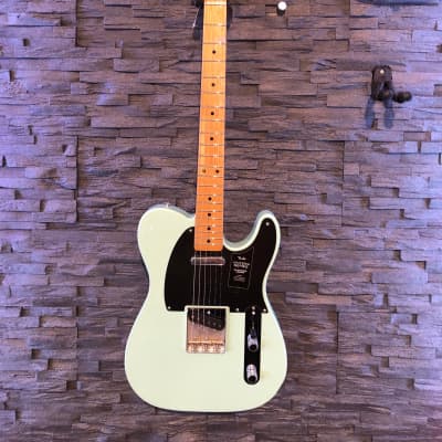Fender Vintera '50s Telecaster Modified with Maple Fretboard Surf Green for sale