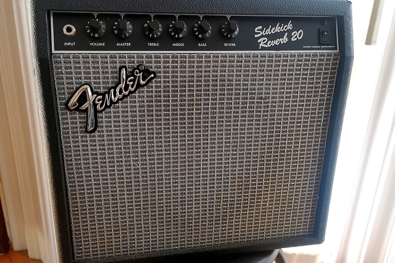 Fender Sidekick Reverb 20 Rare MIJ Rivera Era | Reverb