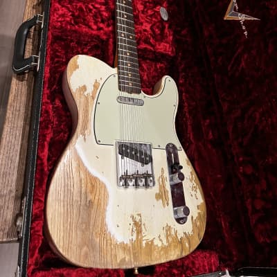 Fender Limited Edition Custom Shop 2019 - Super Faded/Aged Olympic White image 13