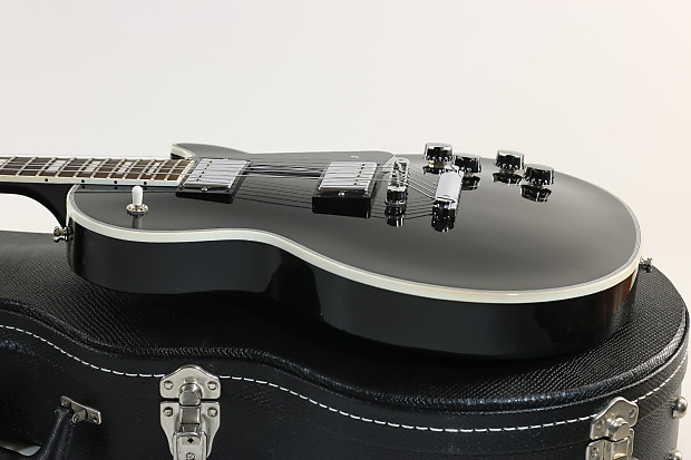 2012 Gibson Les Paul Custom Classic Ebony/Black with Silver