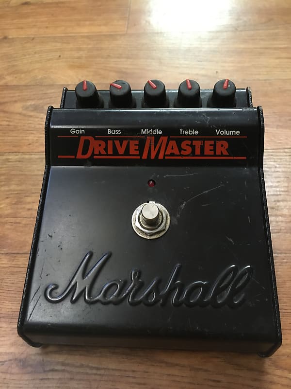 Midd 90s Marshall 'Drive Master' Vintage Guitar Pedal, Made in