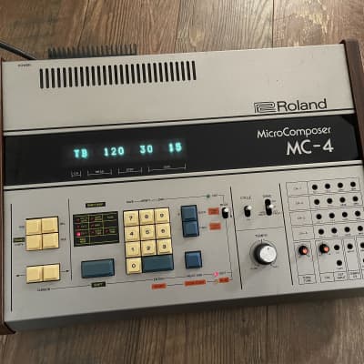 Roland MC-4b MC-4 modular analog sequencer System 100M vintage 1984 image 2