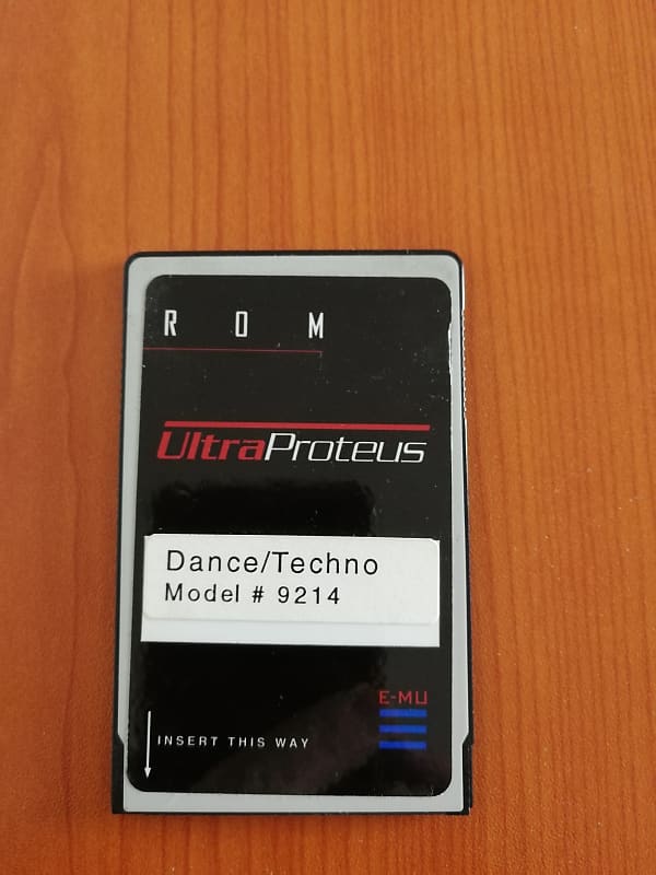 E-Mu #9214 Dance/Techno ROM card for Ultra Proteus image 1