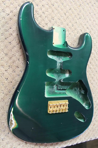 MJT Hardtail Strat Body for Fender style guitar 2017