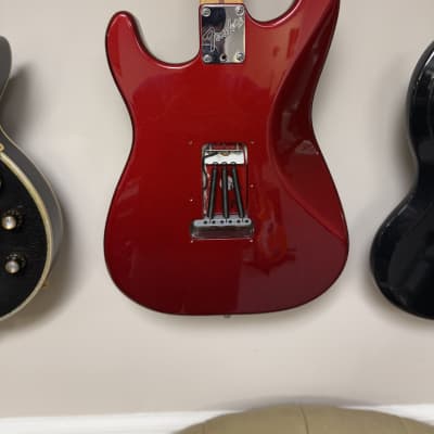Fender Roadhouse Stratocaster with Maple Fretboard 1997 - 2000 - Candy Apple Red image 3