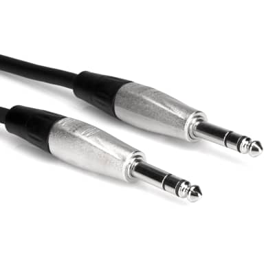 Hosa HSS010 10' Pro Series 1/4 TRS to 1/4 TRS Audio Cable image 2