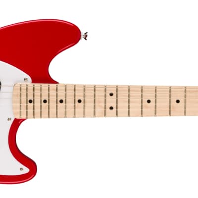 SQUIER - Squier Sonic Mustang  Maple Fingerboard  White Pickguard  Torino Red - 0373652558 for sale