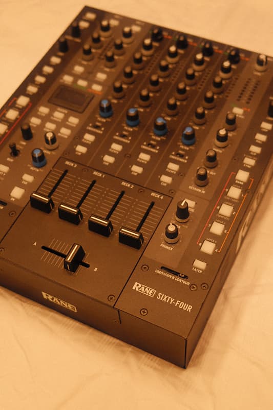 🔥 Rane SixtyFour 4Channel DJ Mixer for Serato Elevate Reverb