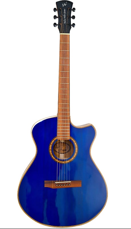Andrew White Guitars Freja 1023 BSB (Blue) With Hard Case 2022 - BLUE GLOSS image 1
