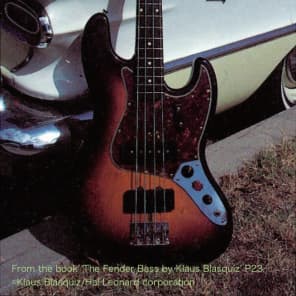 1959 Fender Jazz Bass Prototype - Appeared on the book 'The Fender Bass' by Klaus Blasquiz image 5