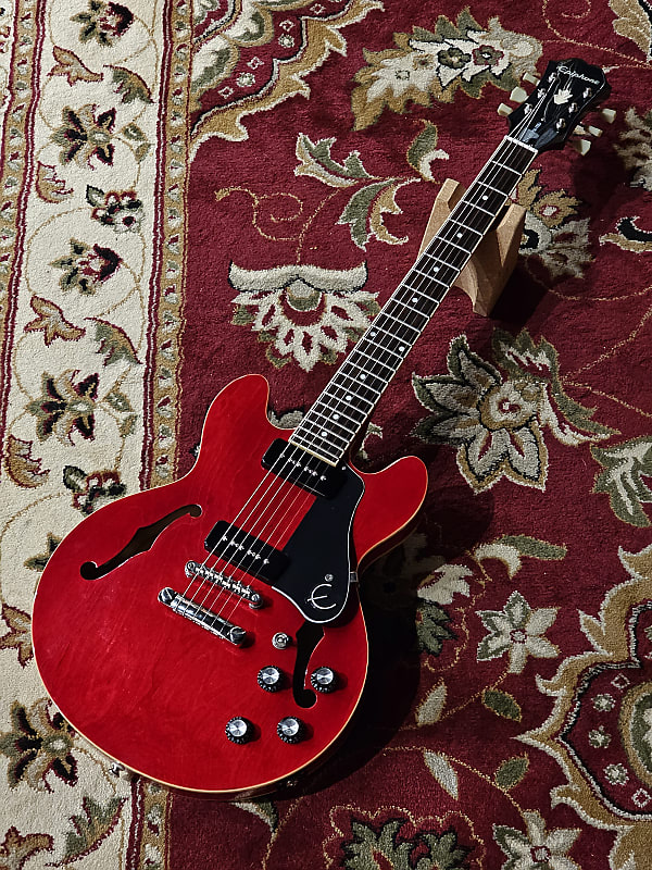 2014 Epiphone Limited Edition ES 339 P90 Pro - in Cherry Red