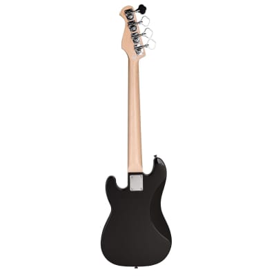 Artist MiniB Black 3/4 Size Bass Guitar w/ Accessories image 2