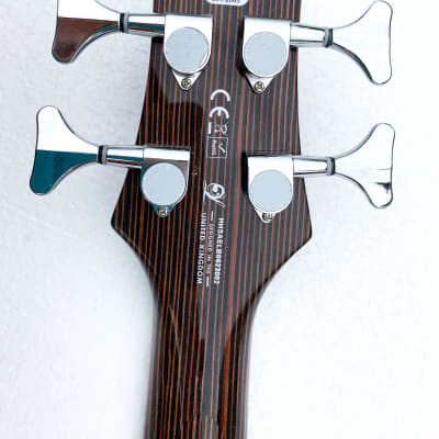 Lindo Sahara Electric Bass Guitar (30" Short Scale) | Nautical Star 12th Fret Inlay - Graphic Art Finish | 20th Anniversary Special Edition image 14
