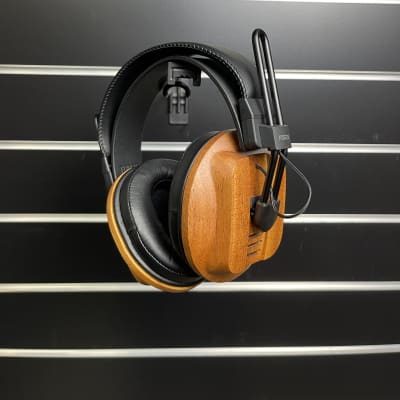 Fostex T60RP Regular Phase RP Stereo Headphones, African Mahogany Housing image 7