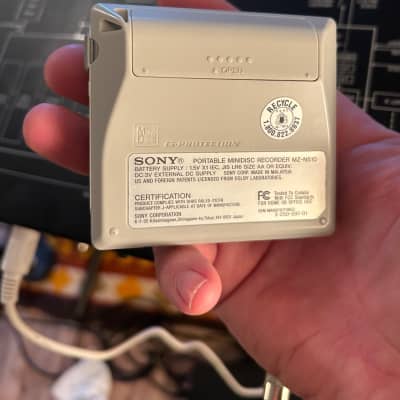 Sony Walkman MZ-N510 MiniDisc with remote & recording