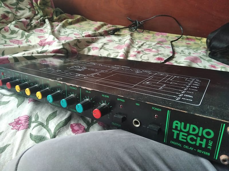 Audiotech X842 Digital delay analog spring reverb Reverb