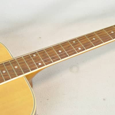 Ensenada Japan MIJ Japanese Norma, National, 000-28 OM28 Style Acoustic Guitar w/ Chipboard case image 8