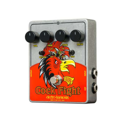 Electro Harmonix Cock Fight Cocked Talking Wah Effects Pedal w/ Fuzz image 1