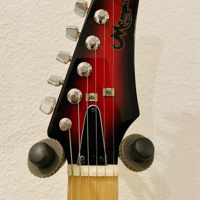 Memphis Explorer ZZ Deluxe Z Style Vintage Guitar 1980's