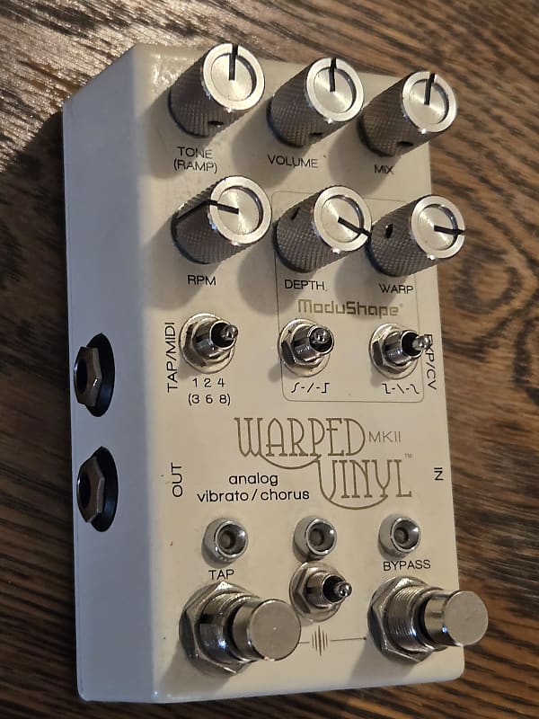 Chase Bliss Audio Warped Vinyl mkII Analog Chorus/Vibrato | Reverb