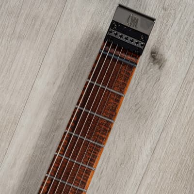 Mayones Hydra Elite 7 Headless 7-String Guitar, 3A Snakewood | Reverb