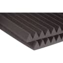 Auralex 2" Studiofoam Wedge 2'x2'x2" Panels 12-Pack Regular Charcoal 2"