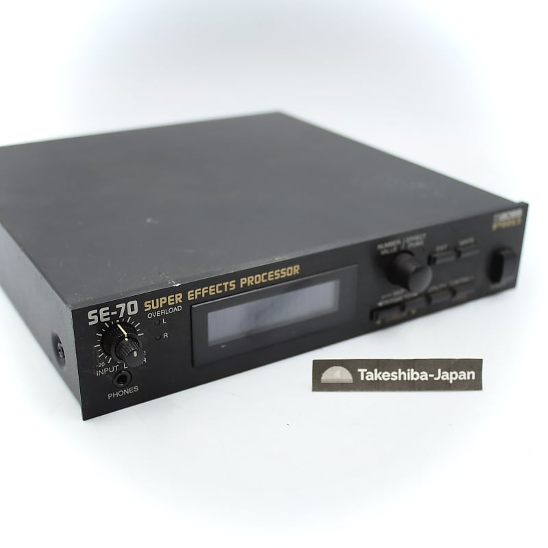 ギター BOSS PRO SE-70 SUPER EFFECTS PROCESSOR Boss SE-70 Super Effects Processor | Reverb Australia