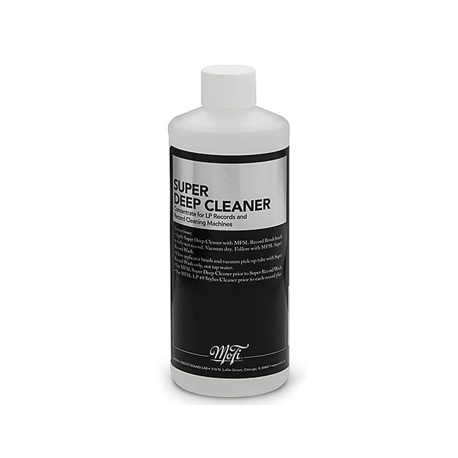 Mobile Fidelity Sound Lab Super Deep Cleaner Record Cleaning Fluid - 16oz  			