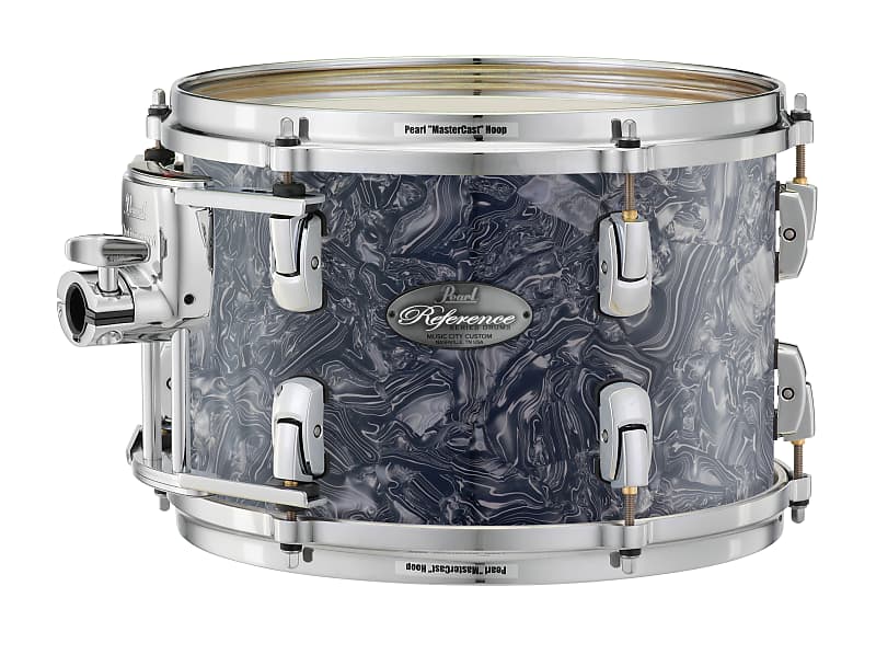 Pearl Music City Custom 10"x8" Reference Series Tom PEWTER ABALONE RF1008T/C417 image 1