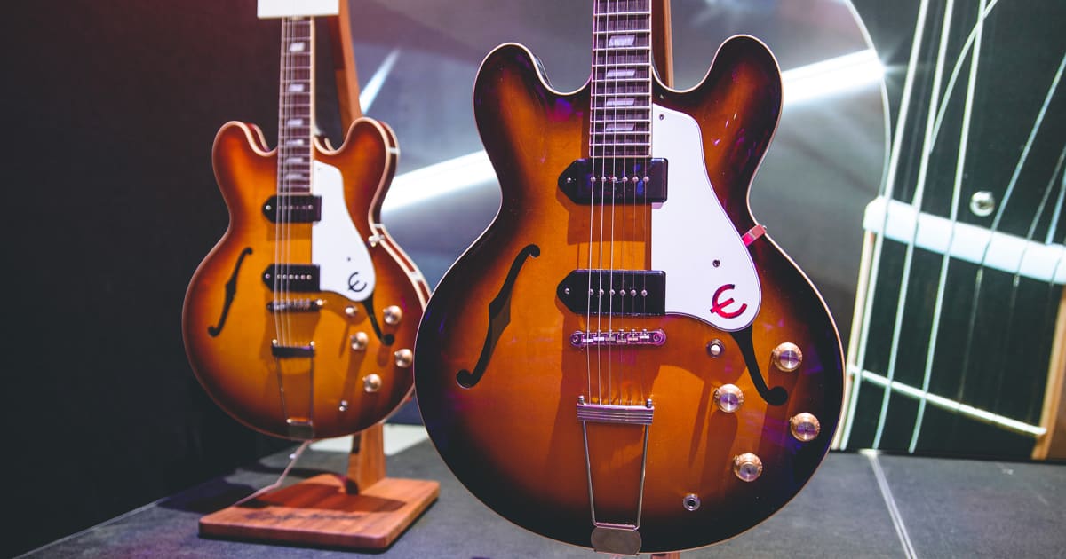 Epiphone casino top usa made