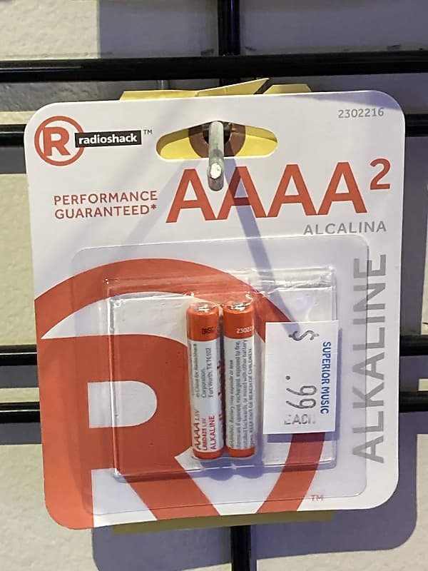 Radioshack AAAA battery (2) pack Reverb