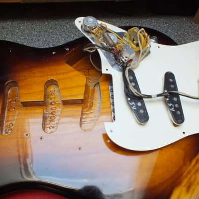 Fender Stratocaster 56 Reissue Relic Custom Shop 2007 Two Tone Sunburst image 24