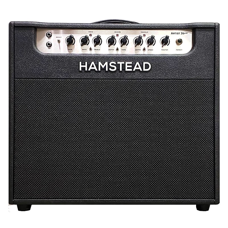 Hamstead Artist 20+RT Hand-Wired 1x12" Combo Amplifier Black Tolex image 1
