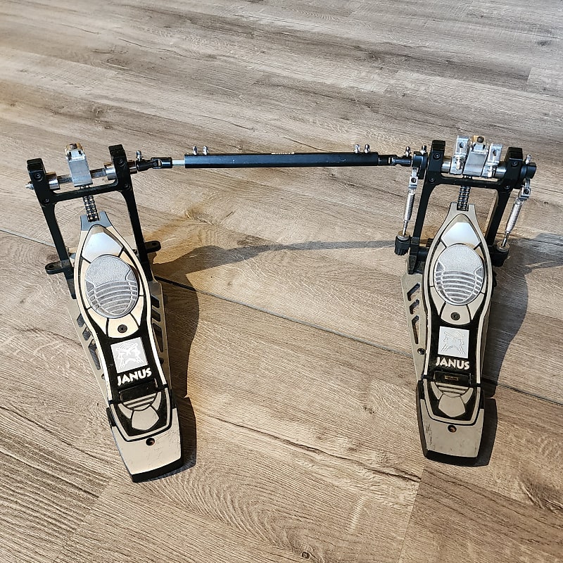 Used Mapex Janus Double Bass Drum Pedal Reverb UK