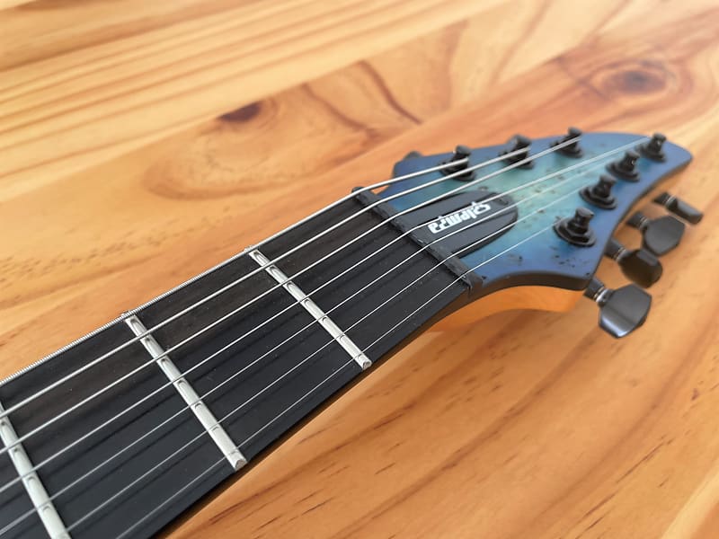 Edwards by ESP E-HR7-FX BM - Aqua Burst | Reverb