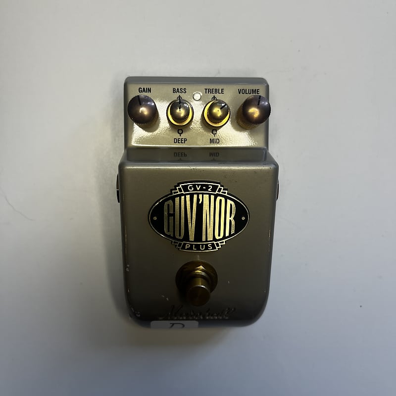 Marshall GV-2 Guv'nor Plus Distortion Pedal | Reverb UK