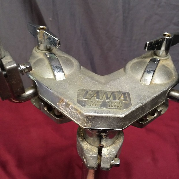 Vintage Tama Omnisphere Dual Tom Holder Bass Drum Mount Made In Japan