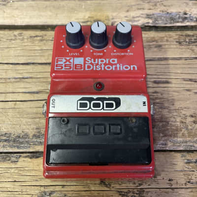 Reverb.com listing, price, conditions, and images for dod-fx55b-supra-distortion